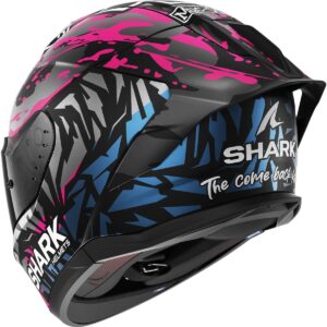 SHARK Skwal Cup Replica Redding Black / Violet / Blue Helmet - Image 3