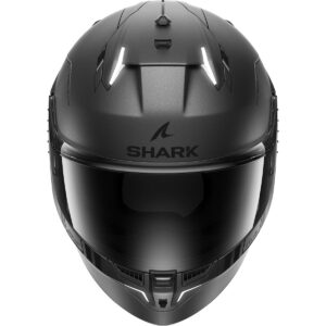 SHARK Skwal i3 Blank SP Mat Anthracite / Black / Silver Helmet - Image 3