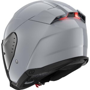 SHARK Skwal i3 Jet Dark Shadow Gun Silver Helmet - Image 3
