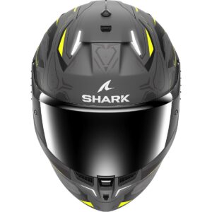 SHARK Skwal i3 Link Mat Antracita / Amarillo / Casco Negro - Imagen 3