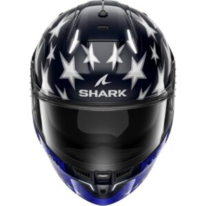 SHARK Skwal i3 TLD USA Blue / Red / White Helmet - Image 3
