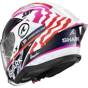 SHARK Skwal Jet Cup Speed-Fancy Black / White / Orange Helmet - Image 3
