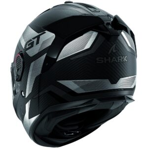 SHARK Spartan GT Pro Carbon Ritmo Carbon / Silver / Chrom Helmet - Image 3
