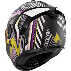 SHARK Spartan GT Pro Carbon Sthyr Carbon / Violet / Chrom Helmet - Image 3