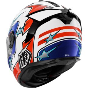 SHARK Spartan GT Pro TLD Flagstaff White / Red / Blue Helmet - Image 3