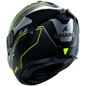 SHARK Spartan GT Pro Toryan Mat Black / Yellow / Anthracite Helmet - Image 3