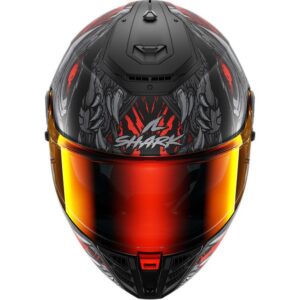 SHARK Spartan RS Shaytan MAT Black / Red / Anthracite Helmet - Image 3