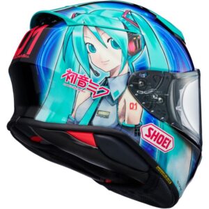 SHOEI NXR 2 Hatsune Miku TC4 Helmet - Image 3