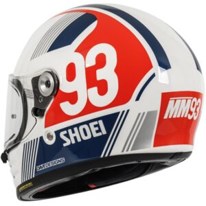 SHOEI Glamster MM93 Retro TC-10 Helmet - Image 3