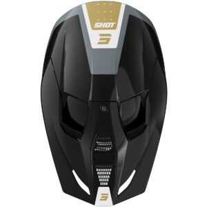 Shot Furious League Negro / Oro 2025 Casco - Imagen 3