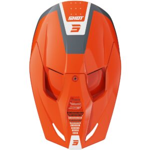 SHOT Furious League Orange 2025 Helmet - Image 3