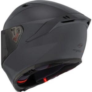SUOMIA Speedstar 2 plano Matt casco negro - Imagen 3