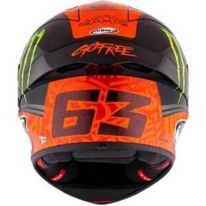SUOMIA S1-XR GP Bagnaia Monster Replica 2023 Casco - Imagen 3