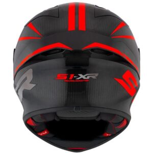 S1-XR SOMIA Casco Rojo Hipersónico de Carbono - Imagen 3