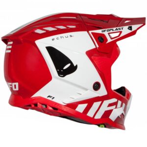 UFO Echus Red / Black / White 2023 Helmet - Image 3