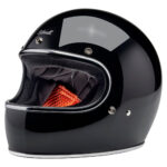 Casco integral BILTWELL Gringo Negro Brillo