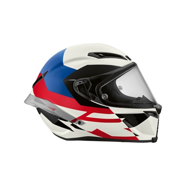 Casco integral BMW M Pro Race Circuit Blanco / Rojo / Azul