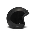 Casco jet DMD Vintage Negro Brillo