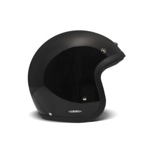 Casco jet DMD Vintage Negro Brillo