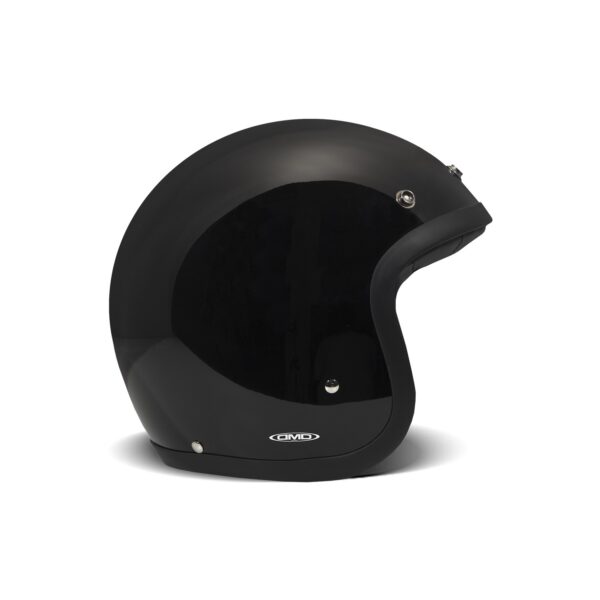 Casco jet DMD Vintage Negro Brillo Casco jet DMD Vintage Negro Brillo
