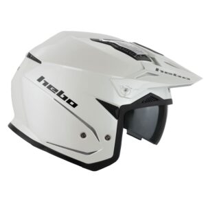 Casco jet HEBO Zone 5 Monocolor Blanco