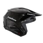 Casco jet HEBO Zone Race Carbon K3 Negro