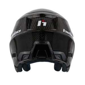 Casco jet HEBO Zone Race Carbon K3 Negro