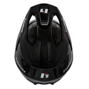 Casco jet HEBO Zone Race Carbon K3 Negro