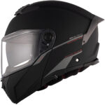 Casco modular MT Atom 2 SV Solid Negro Mate