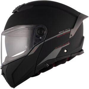 Casco modular MT Atom 2 SV Solid Negro Mate
