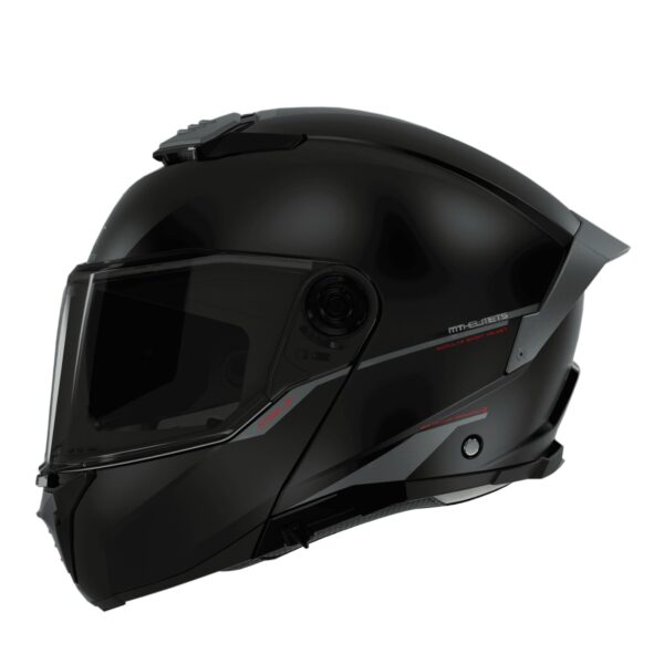 Casco modular MT Atom 2 SV Solid Negro Mate