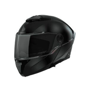Casco modular MT Atom 2 SV Solid Negro Mate