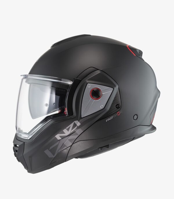 Casco modular NZI Fastback Duo Solid Negro Mate