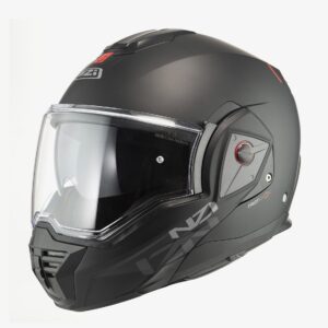 Casco modular NZI Fastback Duo Solid Negro Mate