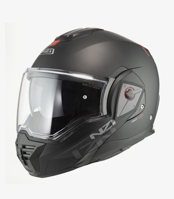 Casco modular NZI Fastback Duo Solid Negro Mate