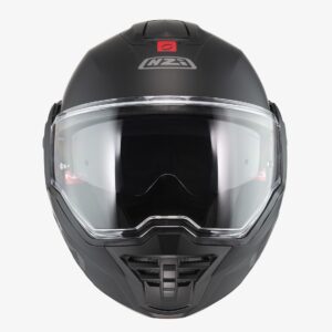 Casco modular NZI Fastback Duo Solid Negro Mate
