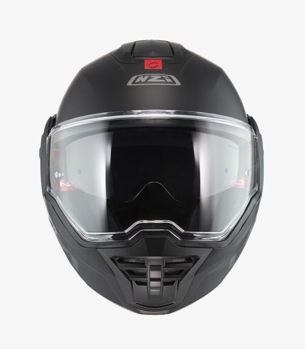 Casco modular NZI Fastback Duo Solid Negro Mate