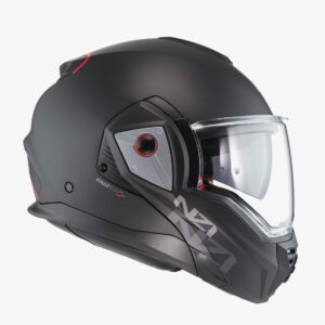 Casco modular NZI Fastback Duo Solid Negro Mate