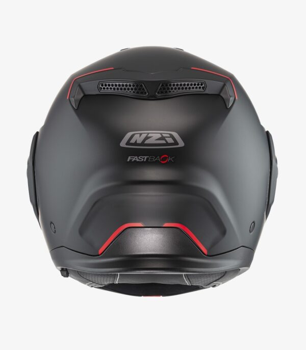 Casco modular NZI Fastback Duo Solid Negro Mate