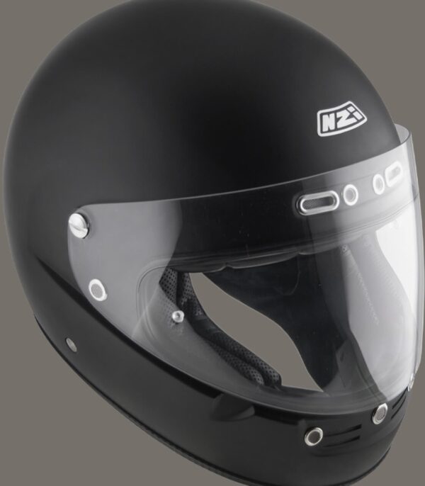 Casco integral NZI Street Track 4 Solid Negro Mate
