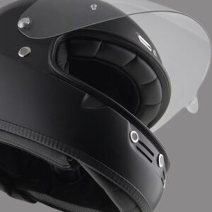 Casco integral NZI Street Track 4 Solid Negro Mate