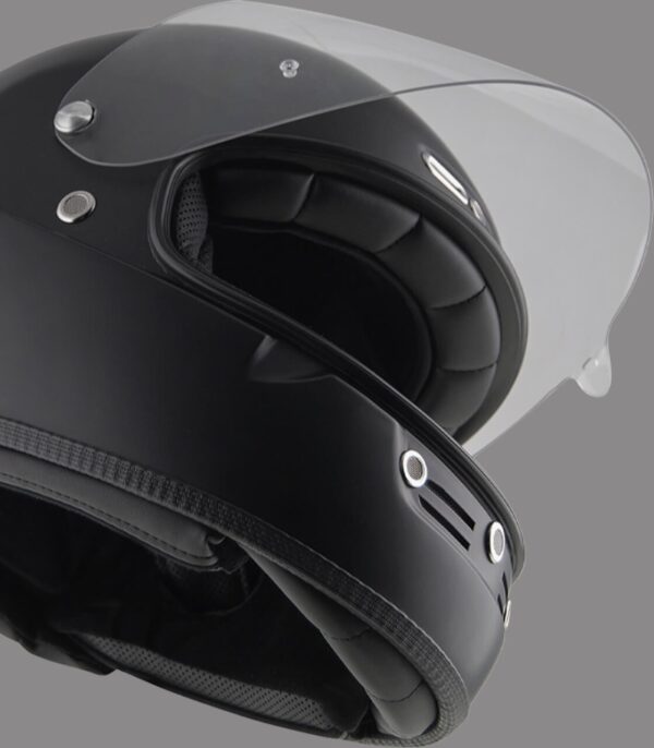 Casco integral NZI Street Track 4 Solid Negro Mate