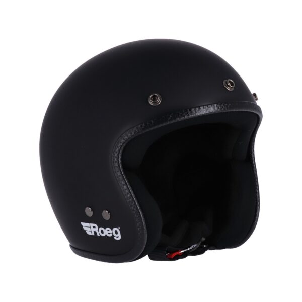 Casco jet ROEG Jett Solid Negro Mate Casco jet ROEG Jett Solid Negro Mate