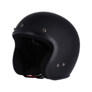 Casco jet ROEG Jett Solid Negro Mate