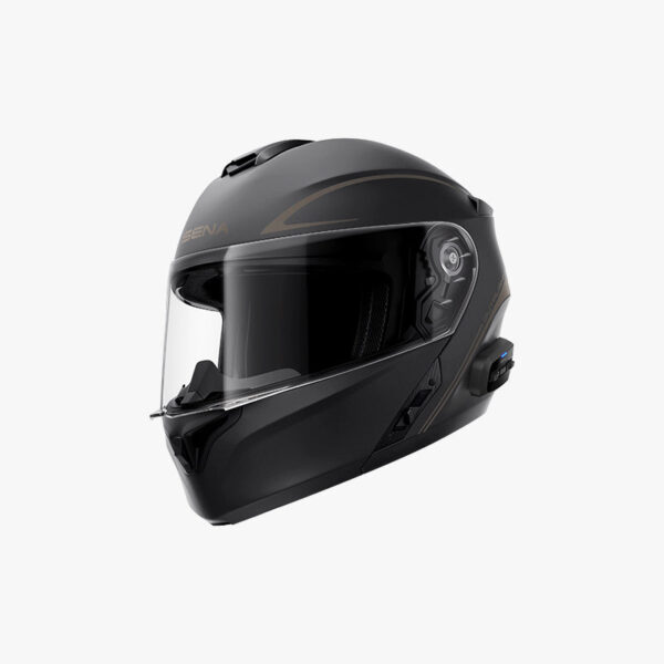 Casco modular SENA Outrush R Solid Negro Mate Casco modular SENA Outrush R Solid Negro Mate