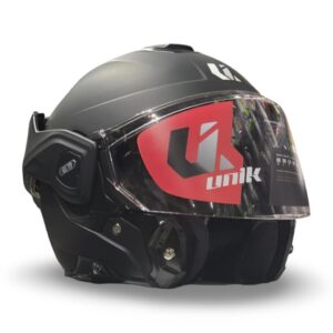 Casco modular UNIK Spectrum DV Solid Negro Mate