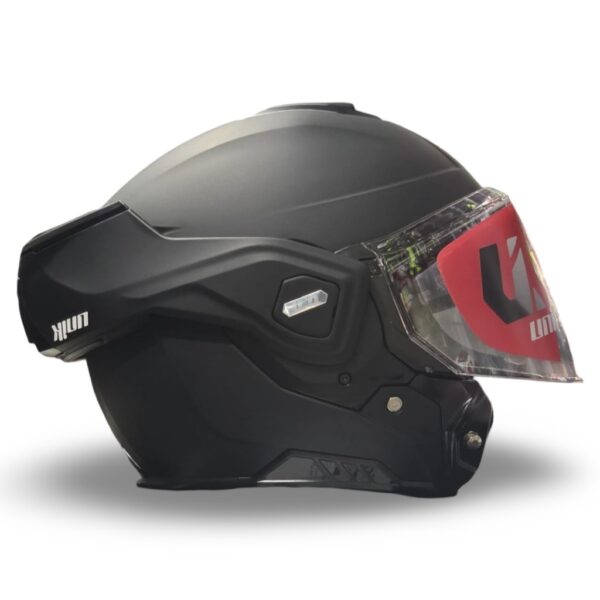 Casco modular UNIK Spectrum DV Solid Negro Mate